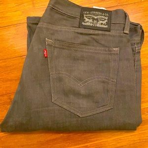 Men’s Levi’s Grey Denim Jeans 36x34 minimally worn